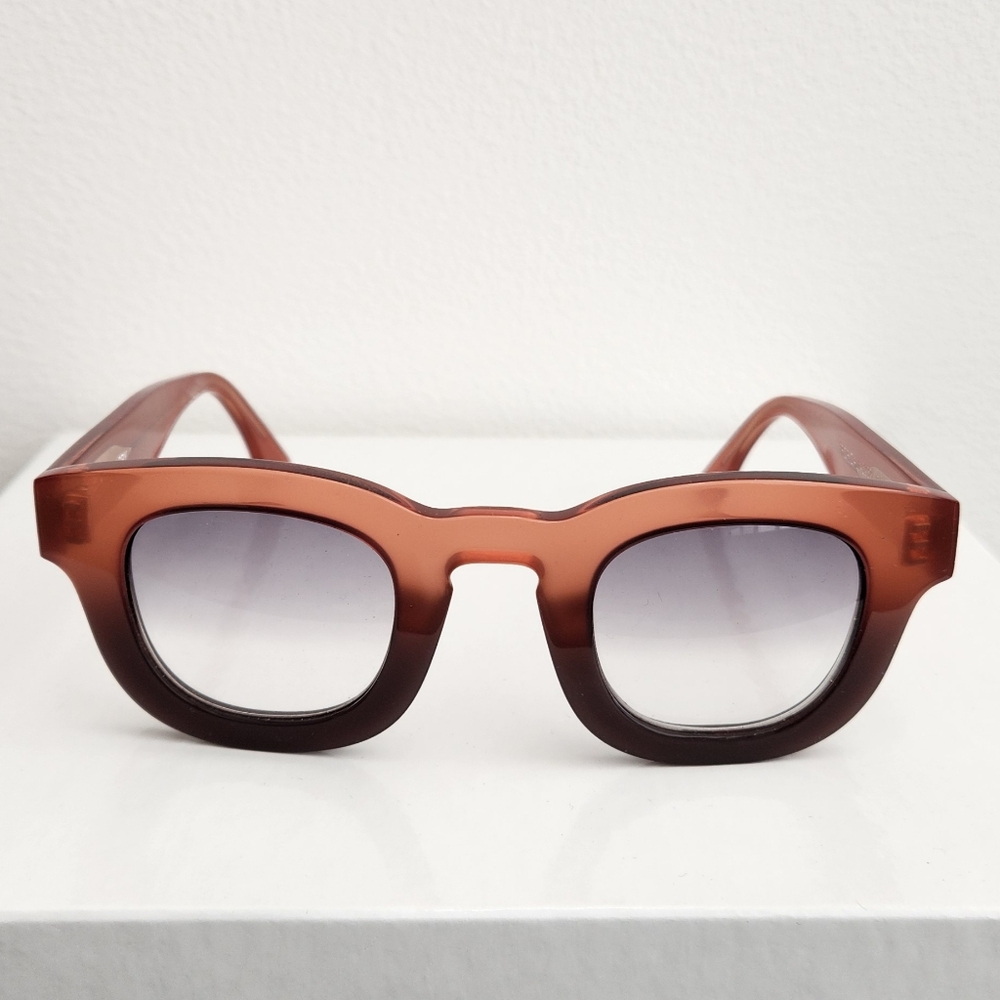 THIERRY LASRY Brown Gradient Glasses